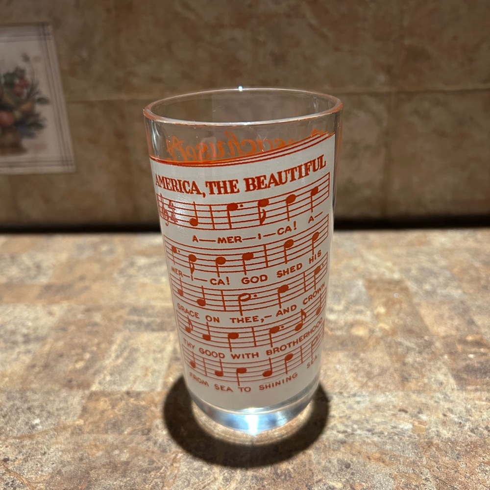 Massachusetts Souvenir 5” Tall Glass - Picture 3 of 5